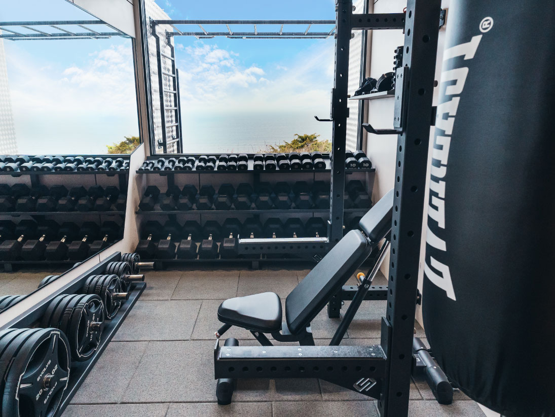 Gymmic jõuruumi interjöör